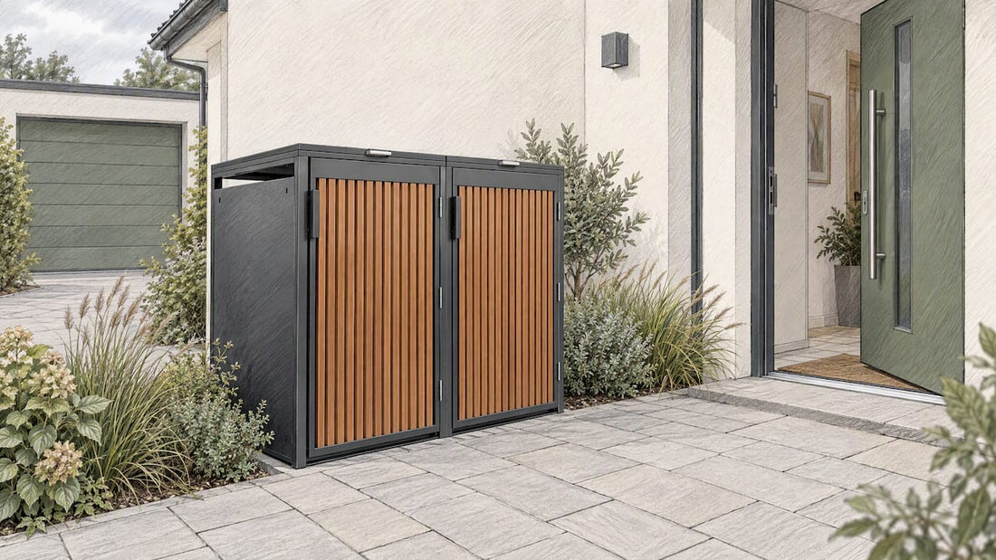 PANELO Zweierbox mit geöffneter Frontklappe