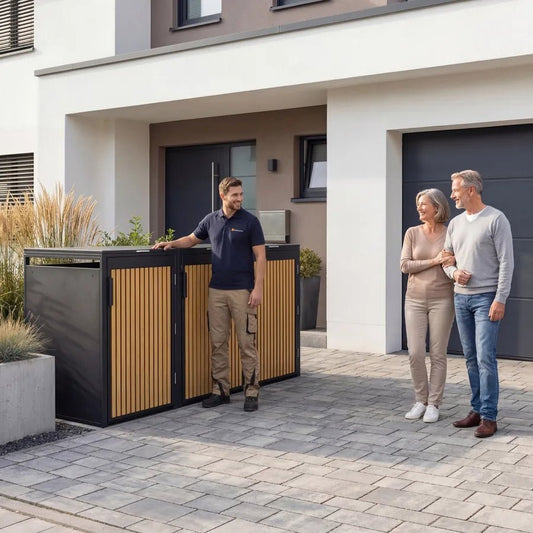 Mülltonnenboxen kaufen worauf achten