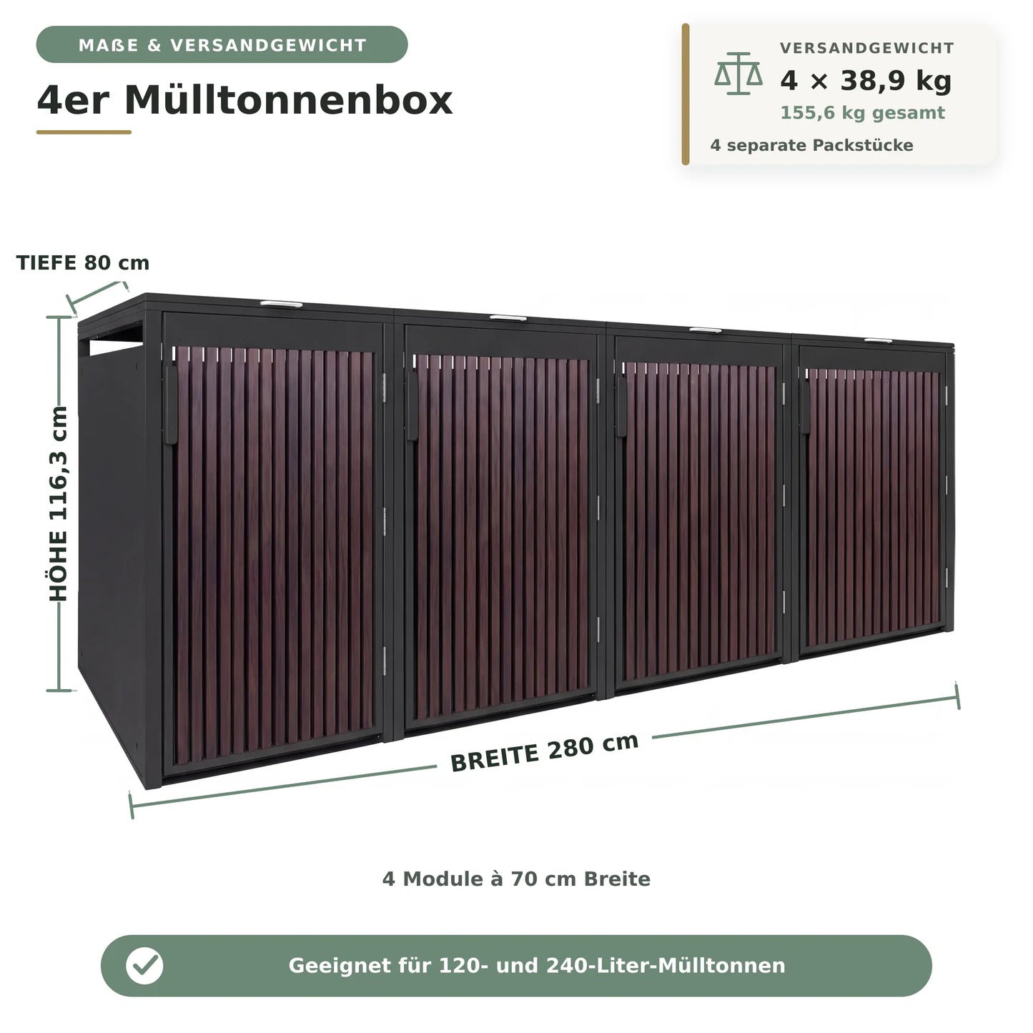 PANELO_Eiche_Graphite_4er_Masse_Versandgewicht