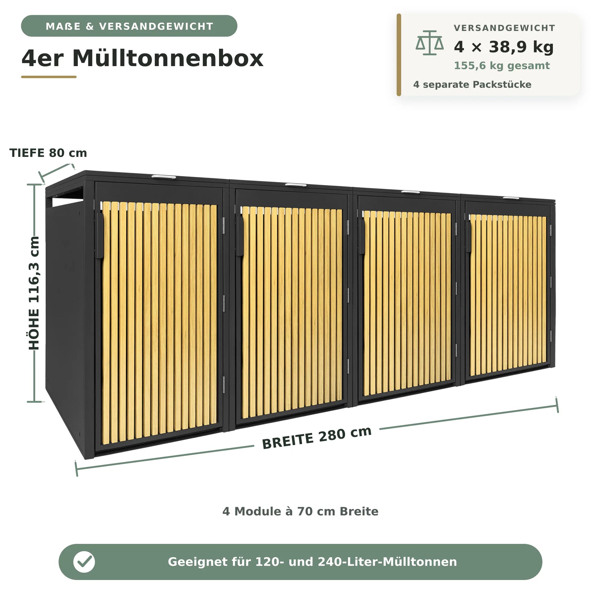 PANELO_Eiche_Natur_4er_Masse_Versandgewicht