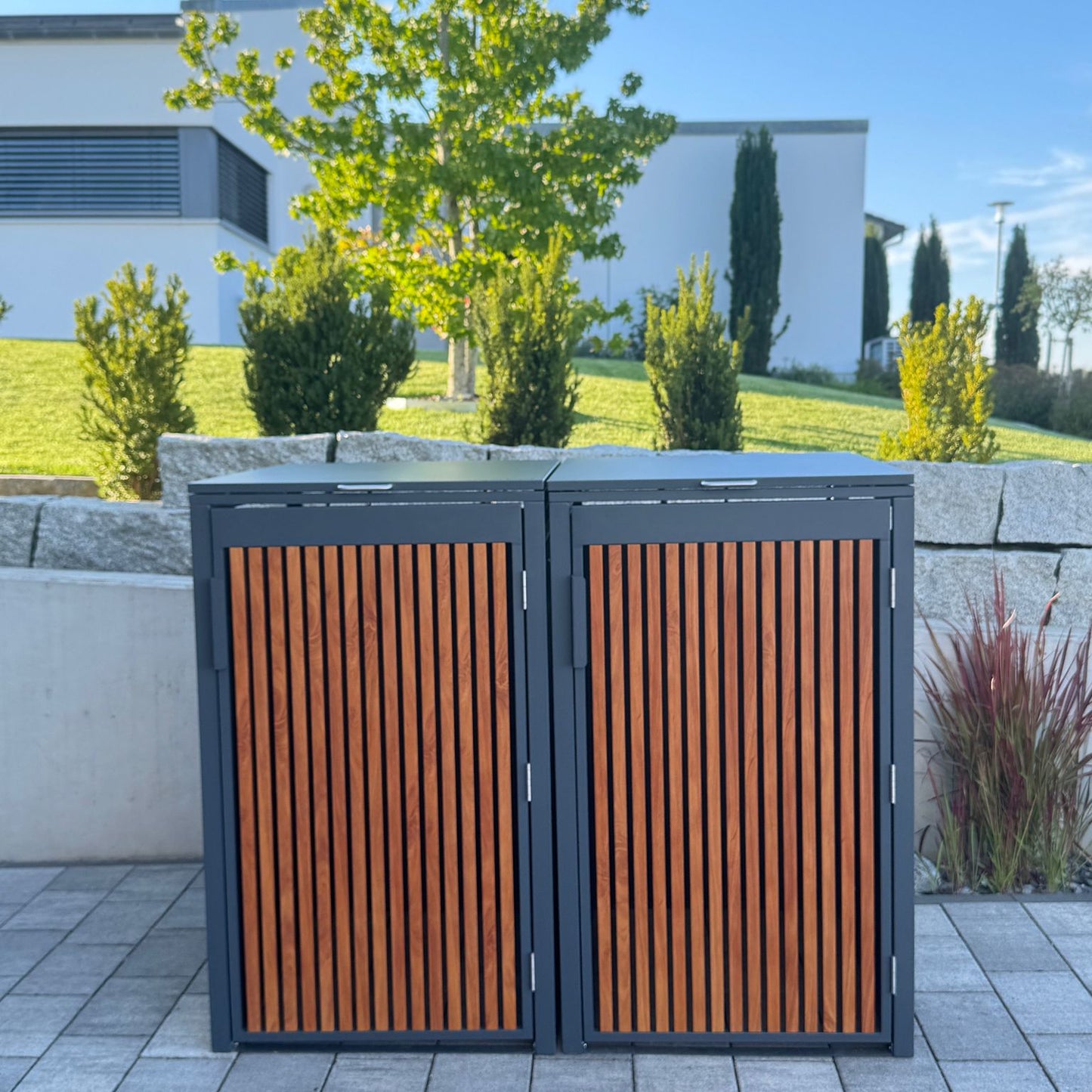 PANELO Mülltonnenbox 2er