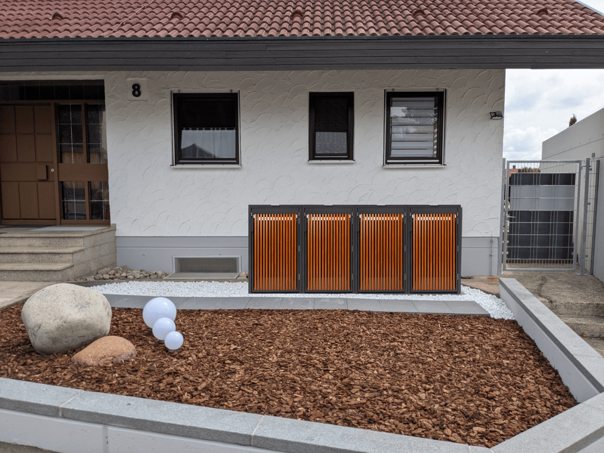 PANELO Mülltonnenbox 4er